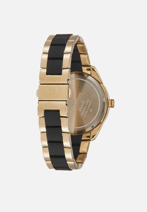 Armani Exchange - Enzo - black & gold