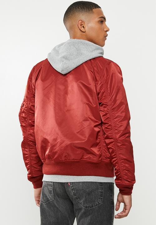 Alpha Industries - L-2b nasa jacket -commander  - red