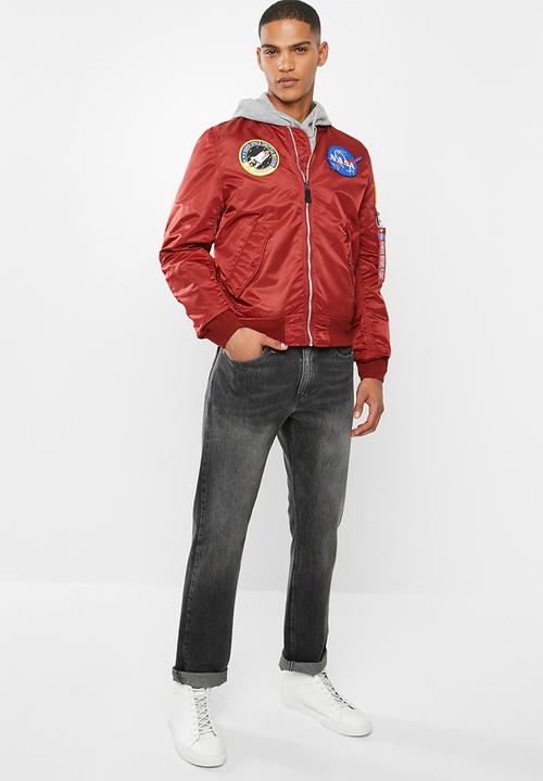 Alpha Industries - L-2b nasa jacket -commander  - red
