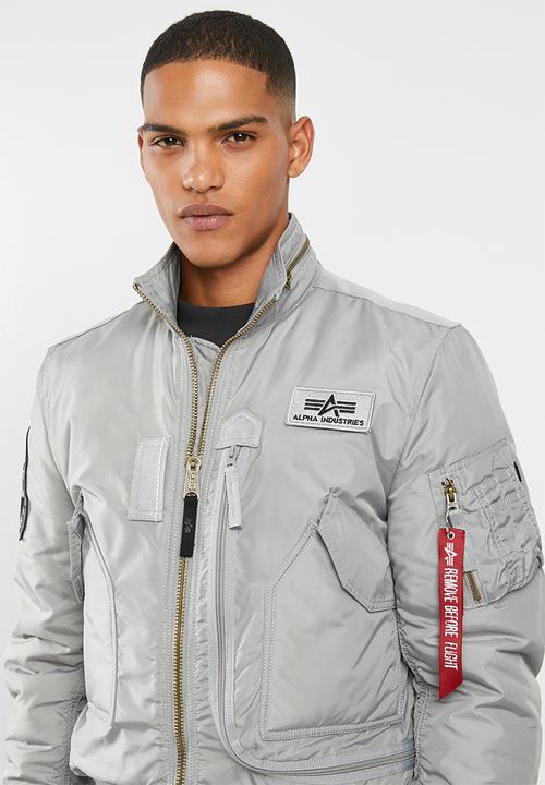 Alpha Industries - Engine jacket - silver