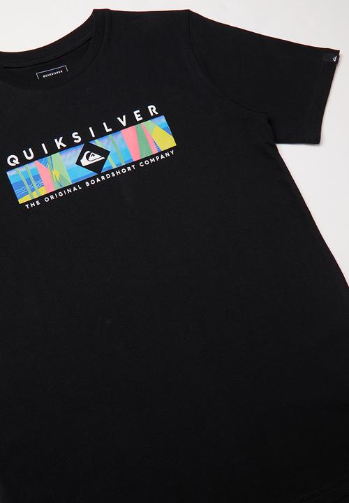 Quiksilver - Distant fortune short sleeve tee - black