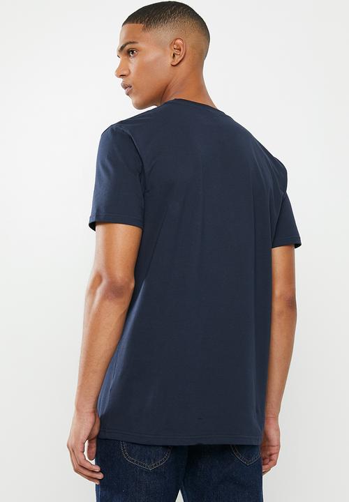 Lee  - Classic logo tee - navy 