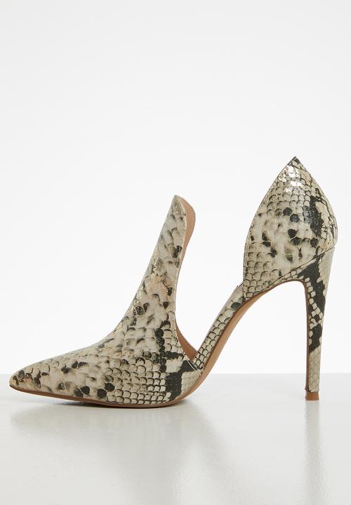 Steve Madden - Dance heel - beige & black 