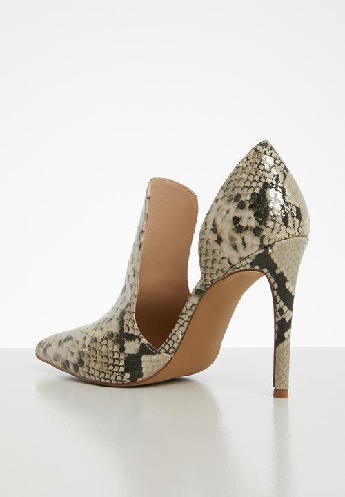 Steve Madden - Dance heel - beige & black 