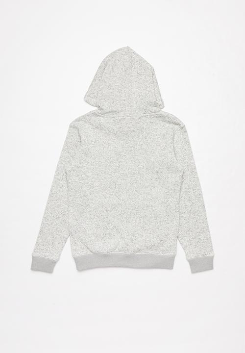 Quiksilver - Keller art hoodie - grey
