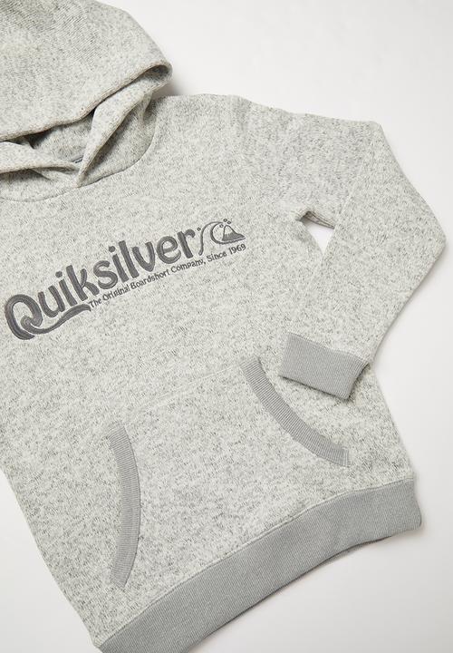 Quiksilver - Keller art hoodie - grey