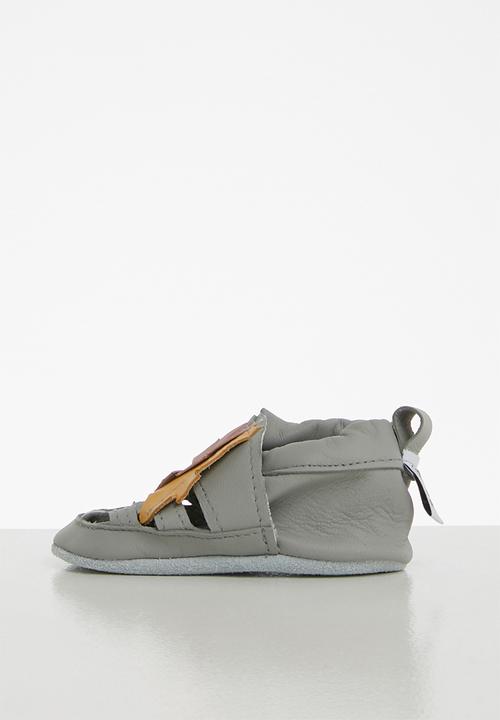 shooshoos - Cherokee leather slip-on - grey