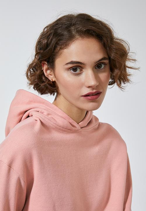 Superbalist - Crop hoodie - dusty pink