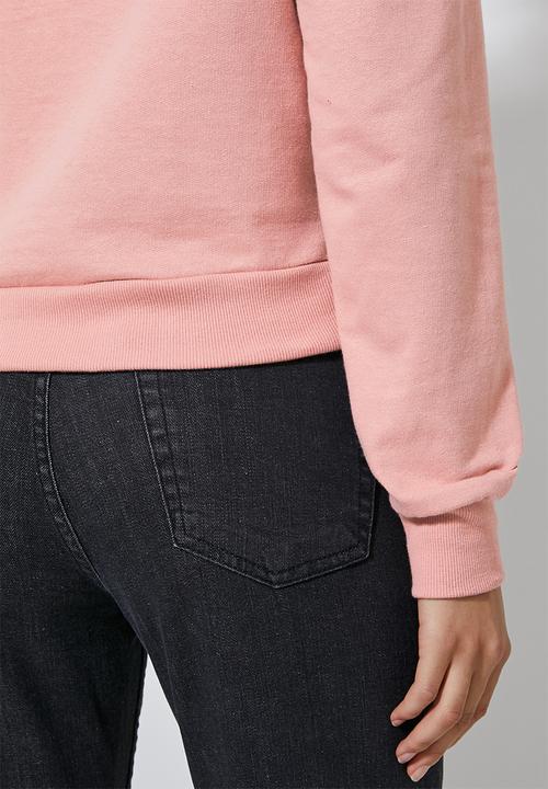 Superbalist - Crop hoodie - dusty pink