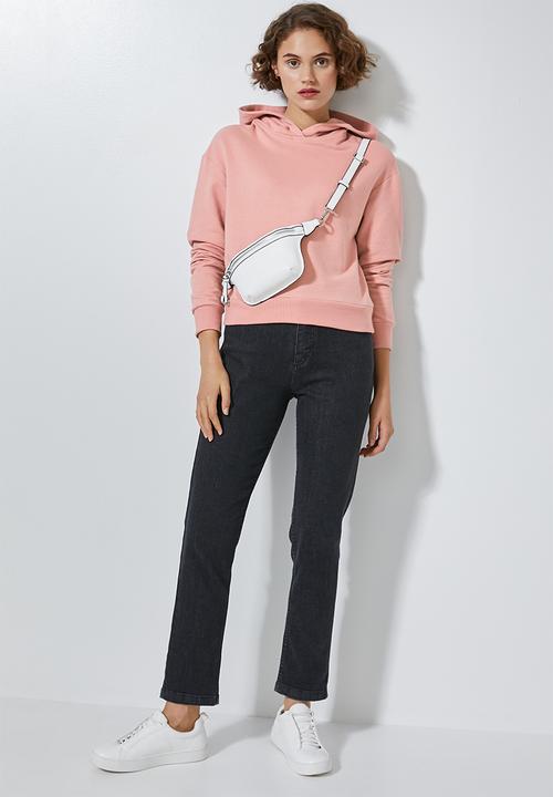 Superbalist - Crop hoodie - dusty pink
