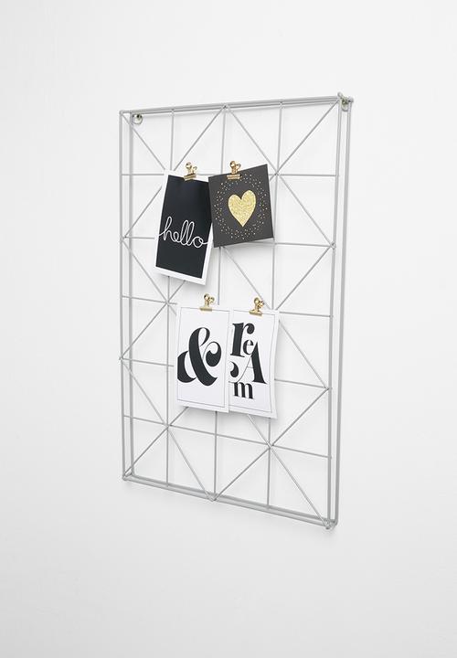 H&S - Cross wall rack - grey