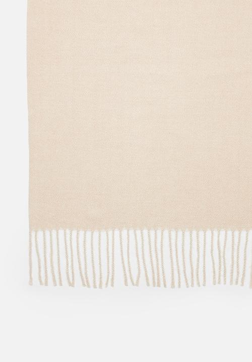 edit - Fringed infinity scarf - peach