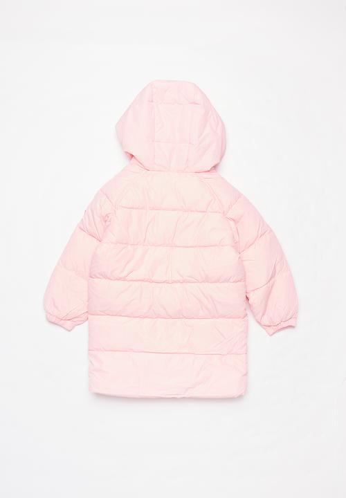 Pop Candy - Long length puffer - pink