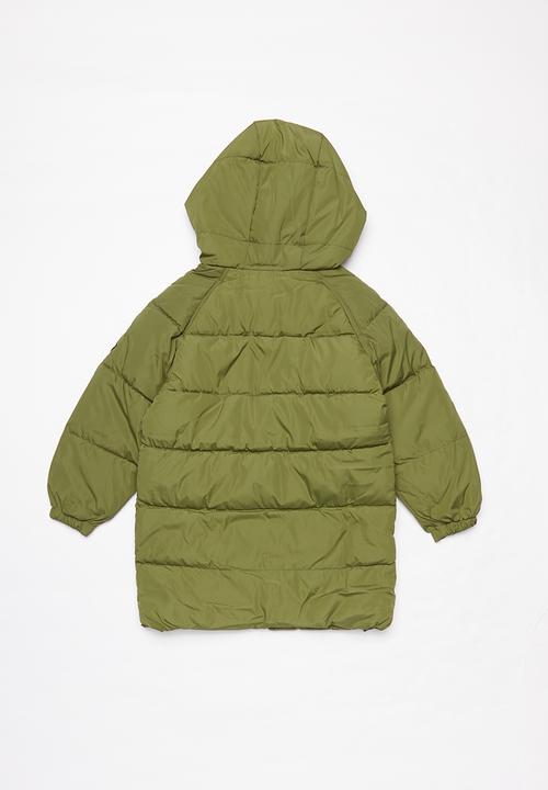 Pop Candy - Long length puffer - fatigue