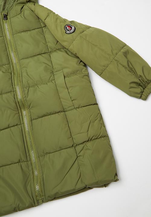 Pop Candy - Long length puffer - fatigue