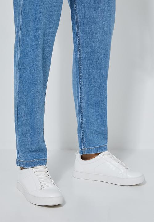 Superbalist - Tapered leg dungaree - blue