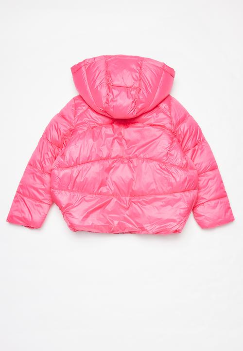 Pop Candy - Girls puffer jacket - hot pink