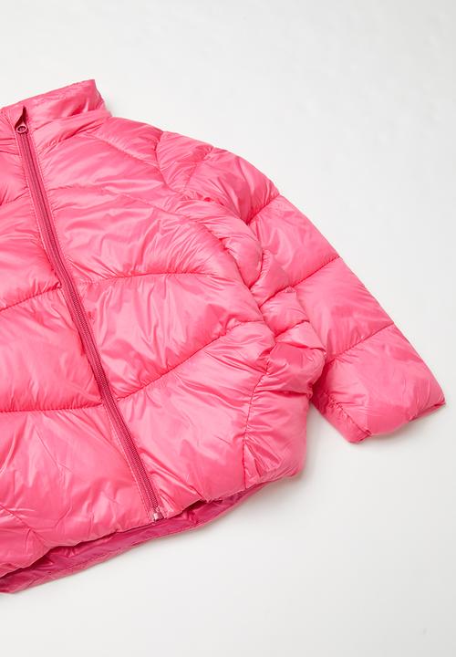 Pop Candy - Girls puffer jacket - hot pink