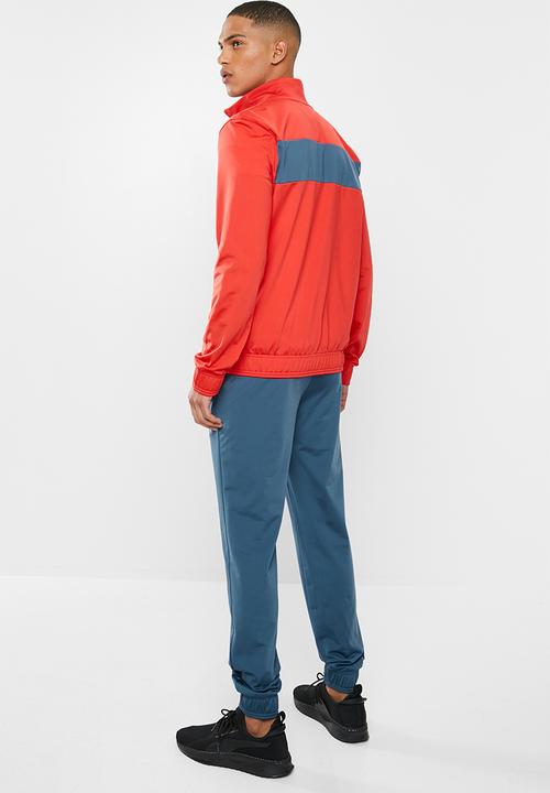 PUMA - Techstripe classic tricot tracksuit - red