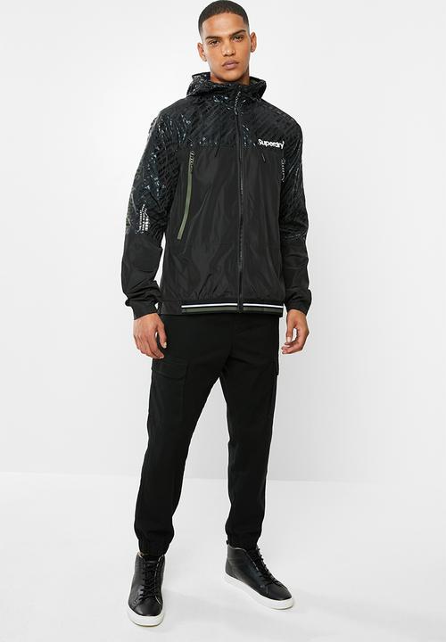 Superdry. - Offshore cagoule - black