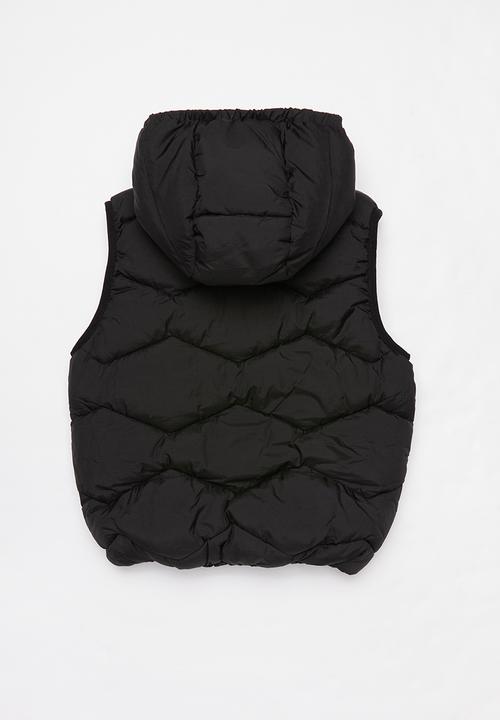 Pop Candy - Boys puffer vest - black