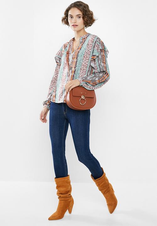 Superbalist - Ruffle femme blouse - multi