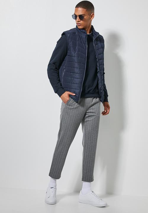 Superbalist - Lightweight sleeveless puffer jacket - navy