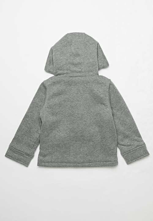 Pop Candy - Boys hooded coat - grey