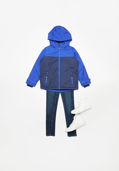 Pop Candy - Boys hooded jacket - blue