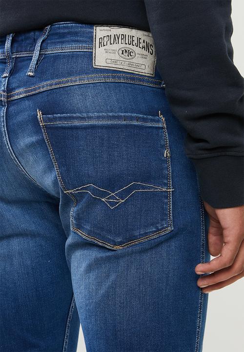 Replay - Slim light wash jeans - blue