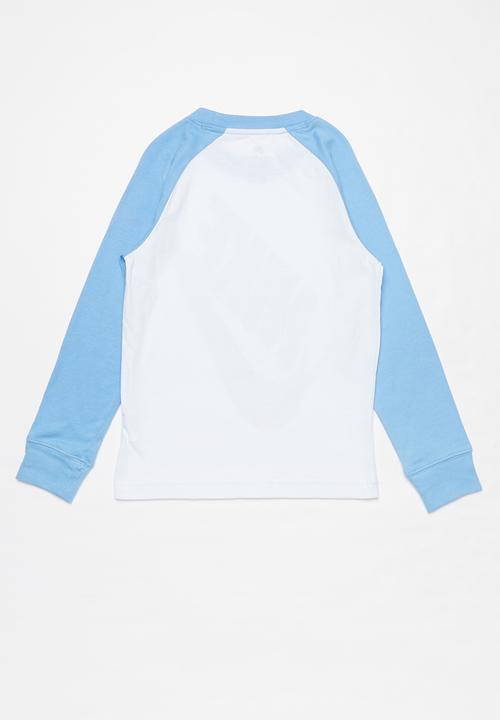 Nike - Boys nkb futura raglan - blue & white