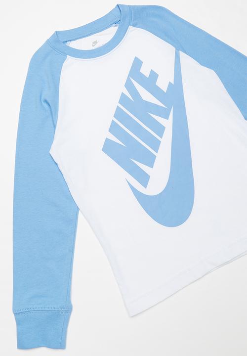 Nike - Boys nkb futura raglan - blue & white