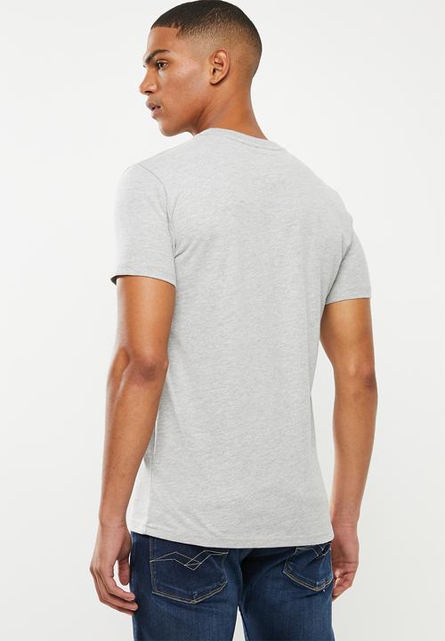 Superdry. - New York City tab tee - grey
