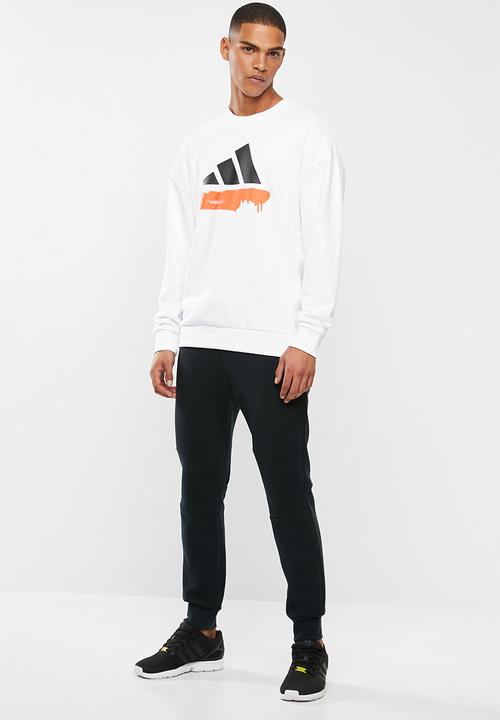 adidas Performance - O2 bos sweatshirt - white