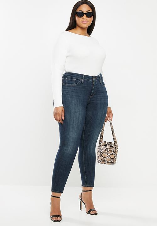Glamorous - Plus high neck jumper - off white