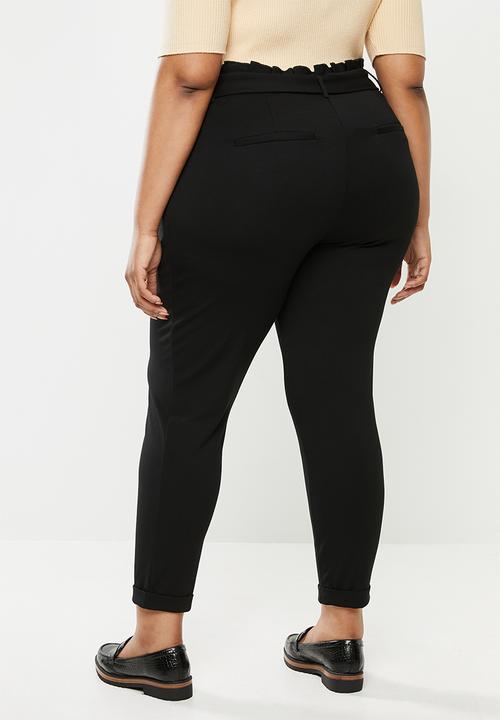 Carmakoma - Goldtrash easy paperback pants - black