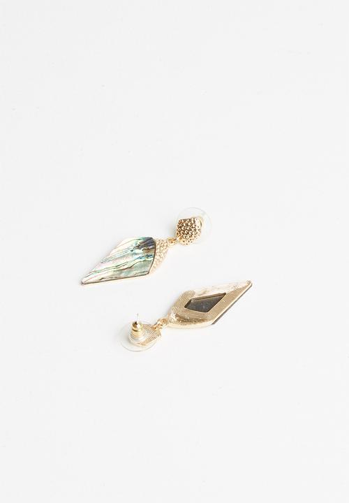 Superbalist - Marbled earrings - multi
