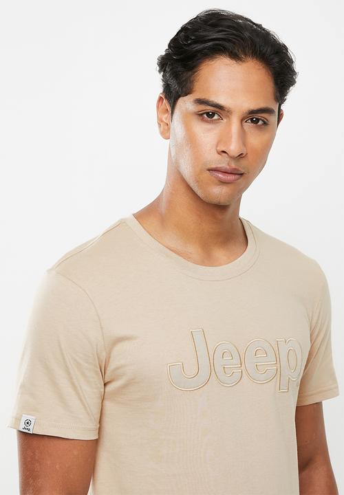 JEEP - Large logo tee - neutral