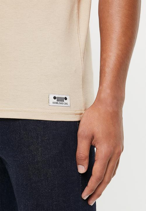 JEEP - Large logo tee - neutral