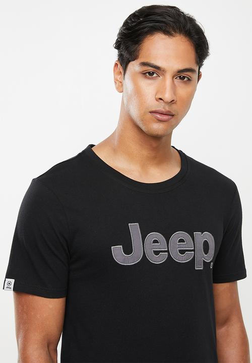 JEEP - Large logo tee - black