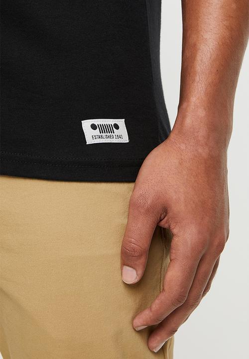 JEEP - Large logo tee - black