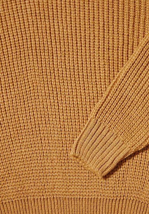 Superbalist - Rolled neck chunky jumper - ochre