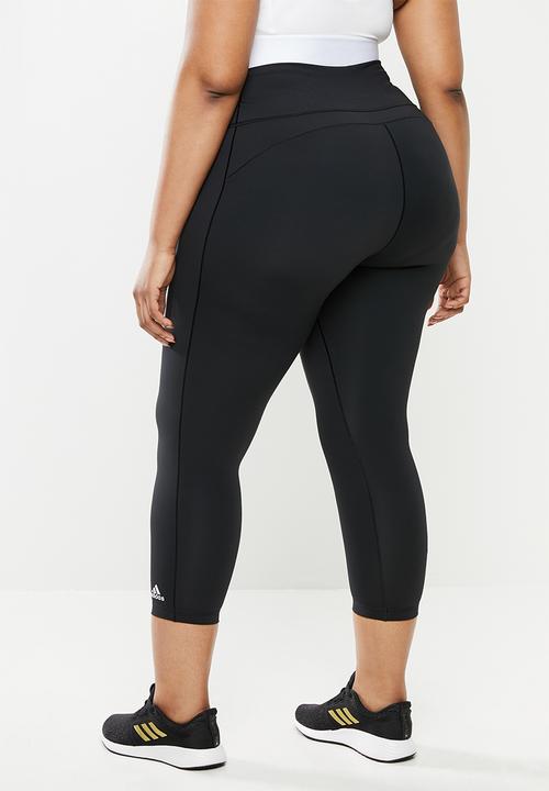 adidas Performance - Bt solid 7/8 tights - black