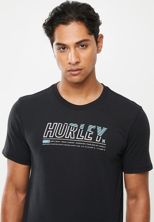 Hurley - Onshore tee - black