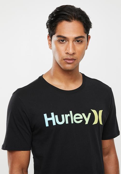 Hurley - Prm one & only gradient tee - black