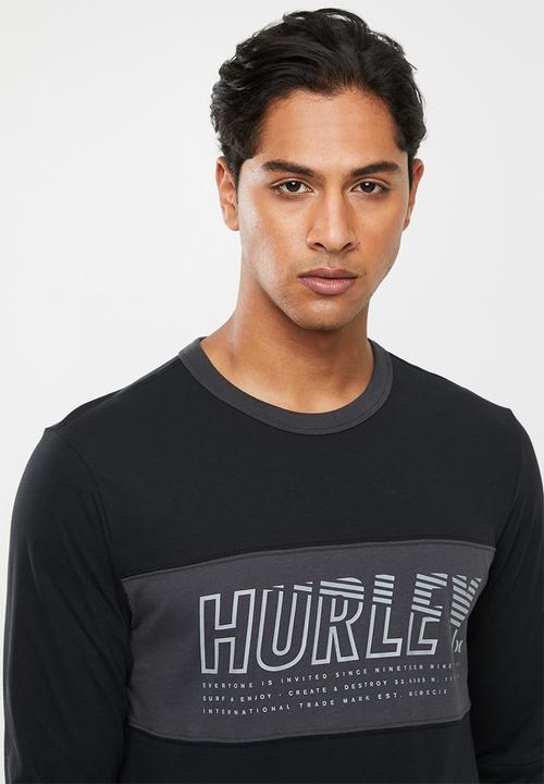 Hurley - Harvey onshore tee - black