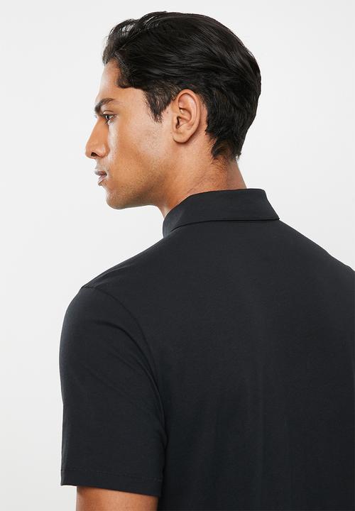 Hurley - Harvey solid polo - black