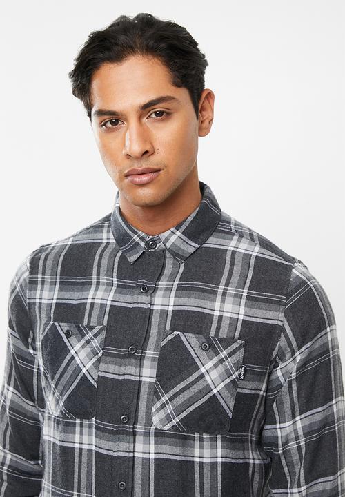 Hurley - Creeper washed shirt - black & white