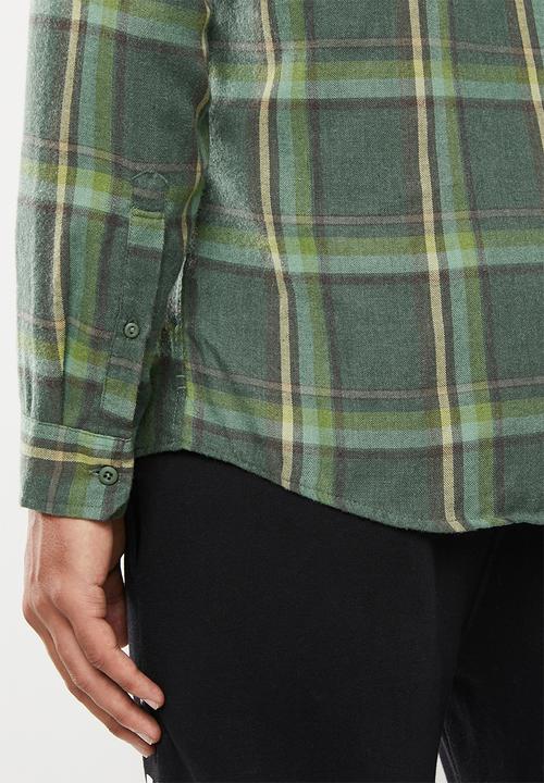 Hurley - Creeper washed shirt - galantic jade