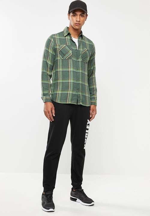 Hurley - Creeper washed shirt - galantic jade